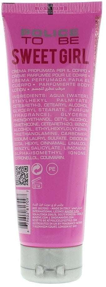 Police, To Be Sweet Girl, Moisturizes, Daily Use, Body Lotion, 100 ml For Women