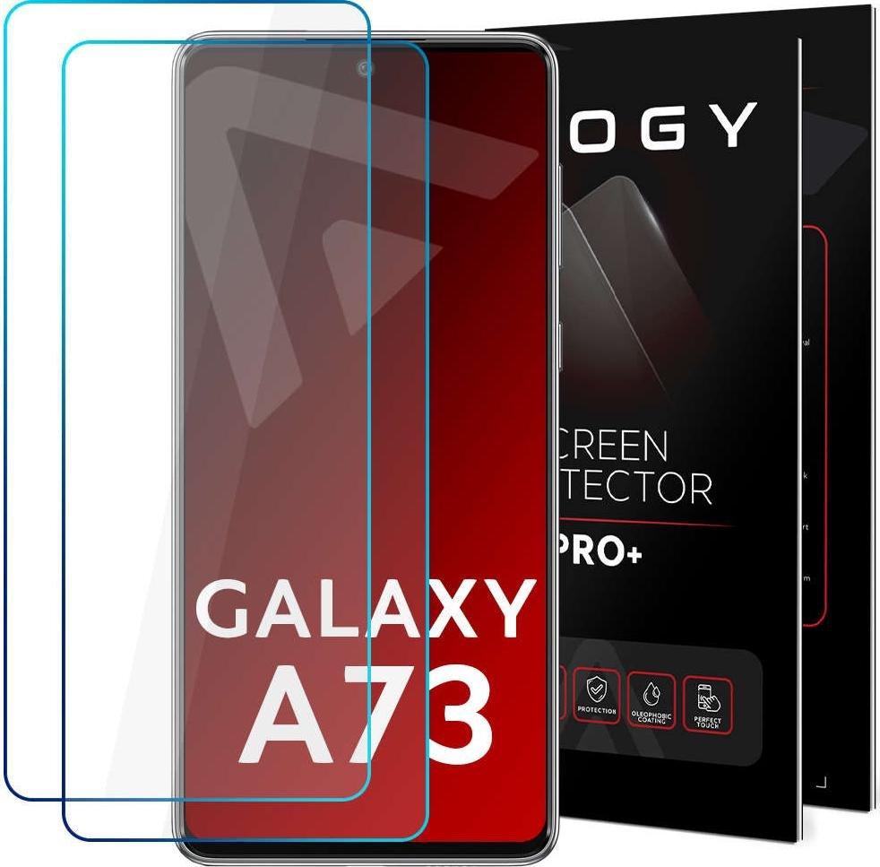Alogy 2x Alogy Szkło hartowane do telefonu na ekran do Samsung Galaxy A73 uniwersalny