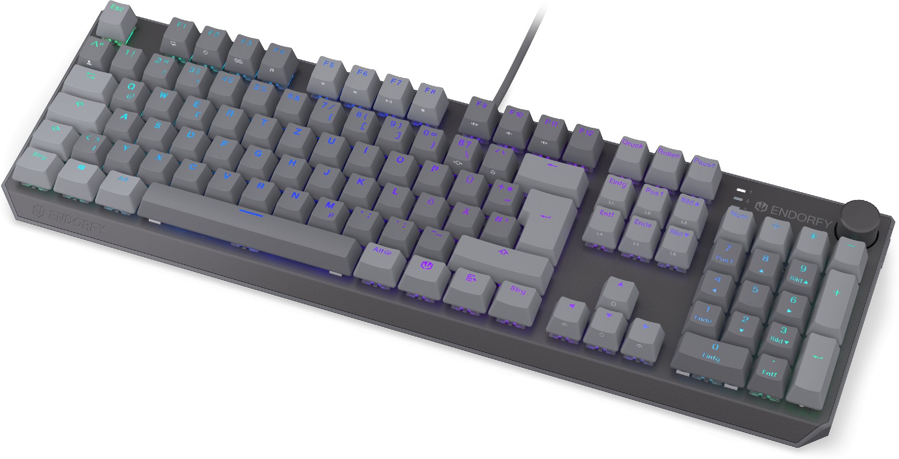 Klawiatura Endorfy Thock V2 ENDORFY Red (EY5D035)