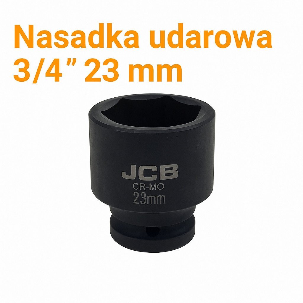 Nasadka udarowa 3/4" 23mm (6-kątna)