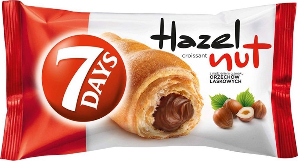 7 DAYS 7 Days Croissant z nadzieniem z hazelnut 60 g