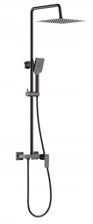 Valvex zestaw natryskowy z baterią natryskową ARS, gun metal 2420190