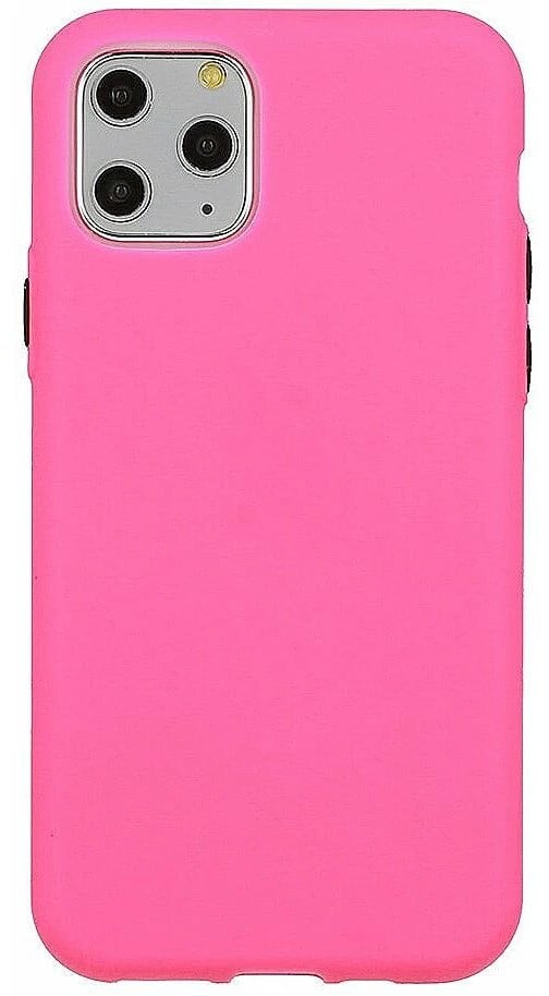 Mocco Ultra Slim Soft Matte 0.3 mm Silicone Case for Apple iPhone 12 / 12 Pro Pink