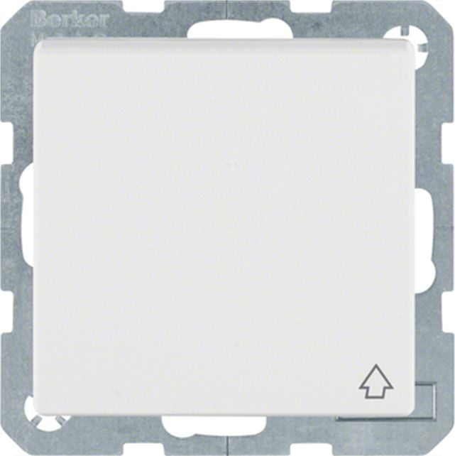 ELS Elektrotechnika Q.1 Gniazdo SCHUKO z samozamykającą pokrywą śnieżnobiały aksamit 47516089