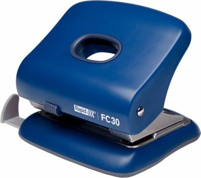 Dziurkacz Rapid 30 kartek Niebieski (10K251C)