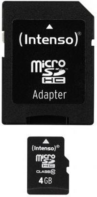 Karta Intenso MicroSDHC 4 GB Class 10 (3413450)
