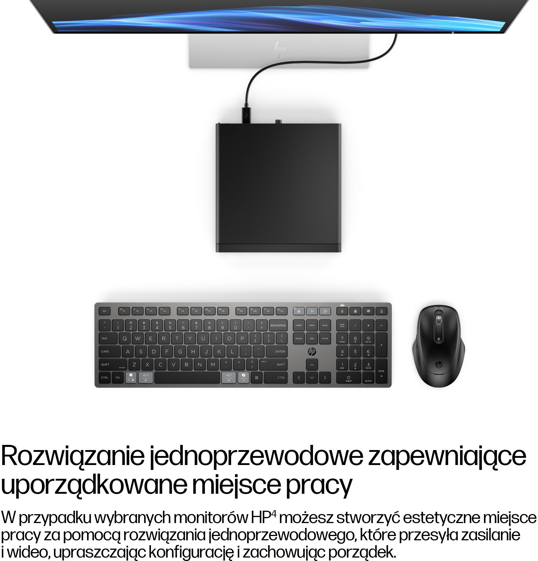 HP EliteDesk 8 Mini G1i Desktop AI PC Intel Core Ultra 5 235T 16 GB DDR5-SDRAM 512 GB SSD Windows 11 Pro Mini PC Czarny