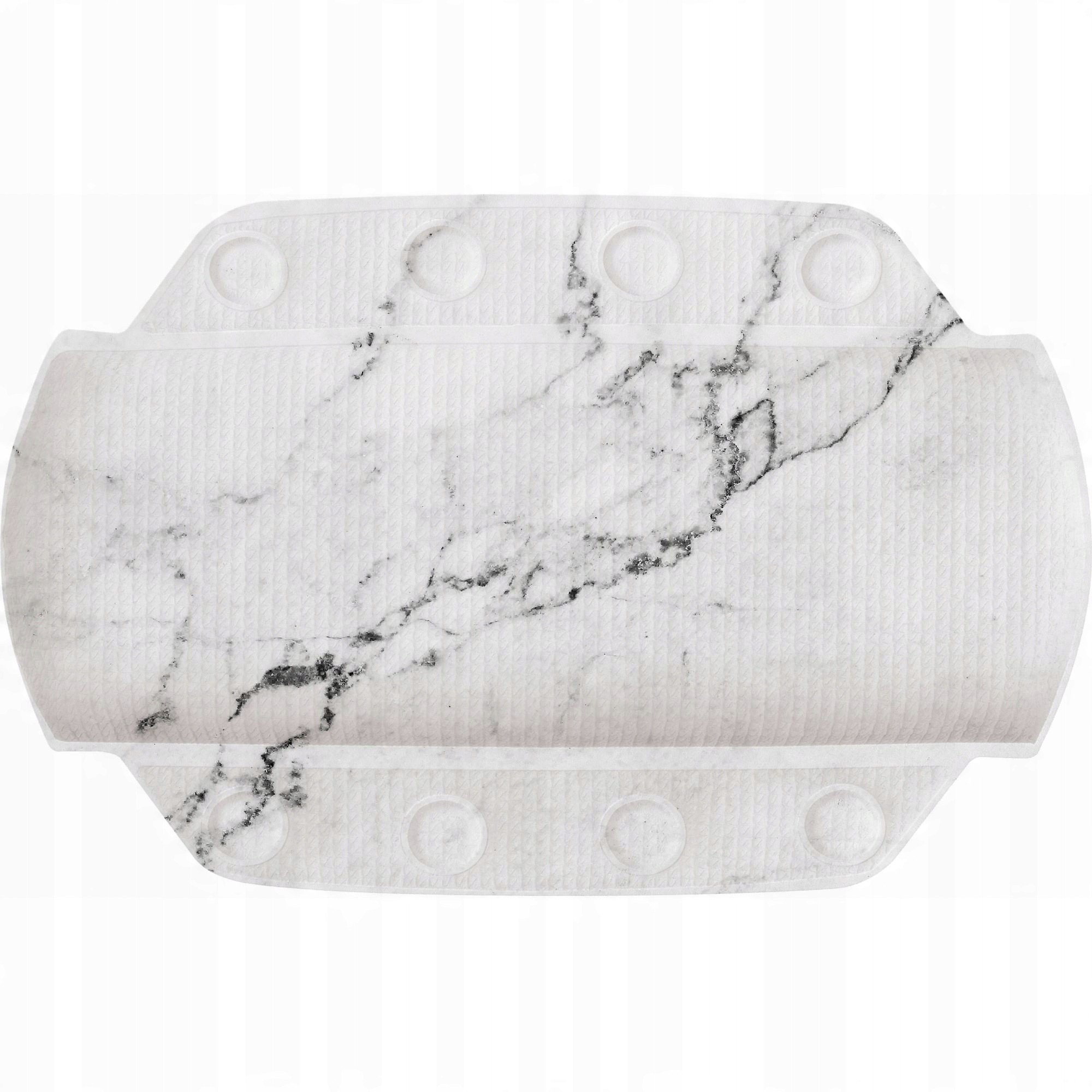 KLEINE WOLKE Marble Zagłówek do wanny anthrazite