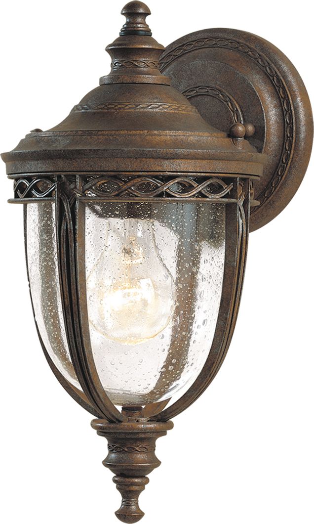 Kinkiet Elstead Kinkiet zewnętrzny brązowy Elstead English Bridle FE-EB2-S-BRB