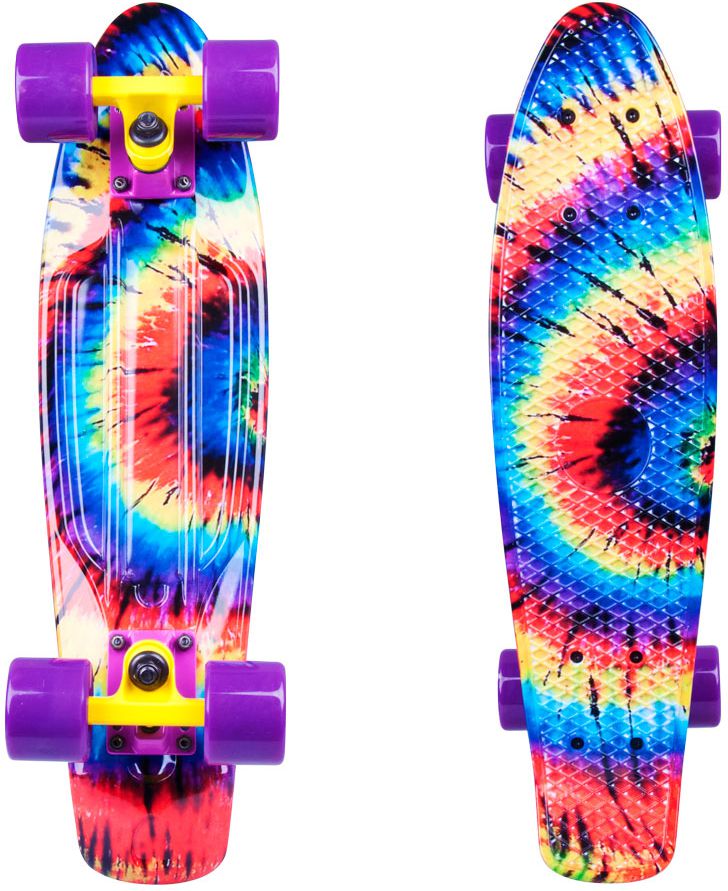 Deskorolka Worker Fiszka deskorolka Penny board Colory 22" ABEC-11 Kolor tęczowy (11736-1)