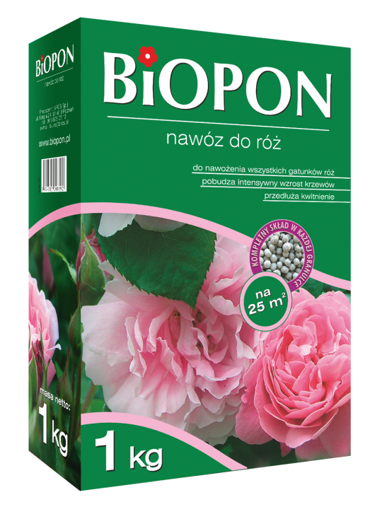 Biopon Nawóz granulowany do róż 1kg (1059)