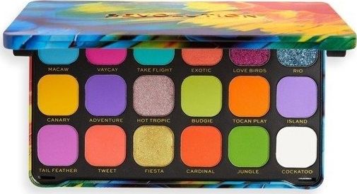 Makeup Revolution Forever Flawless Paletka cieni do oczu Bird of Paradis