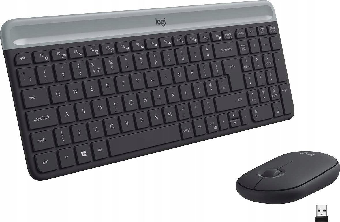 Klawiatura + mysz Logitech MK470 Slim (920-009202)