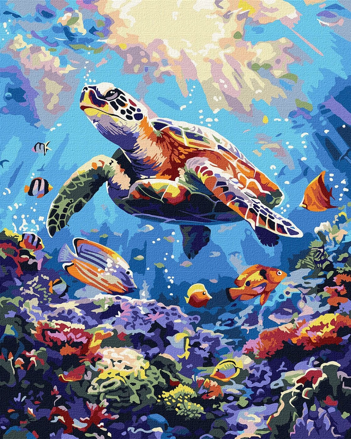 Malowanie po numerach - Morski spokój 40x50cm