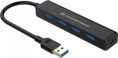 HUB USB Conceptronic HUB USB Conceptronic Czarny
