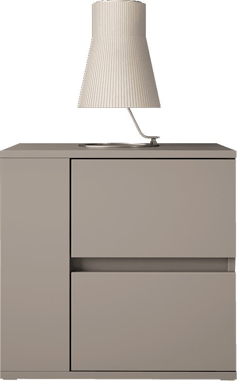 MEGSTYL SZAFKA NOCNA SHADE 50cm Szara