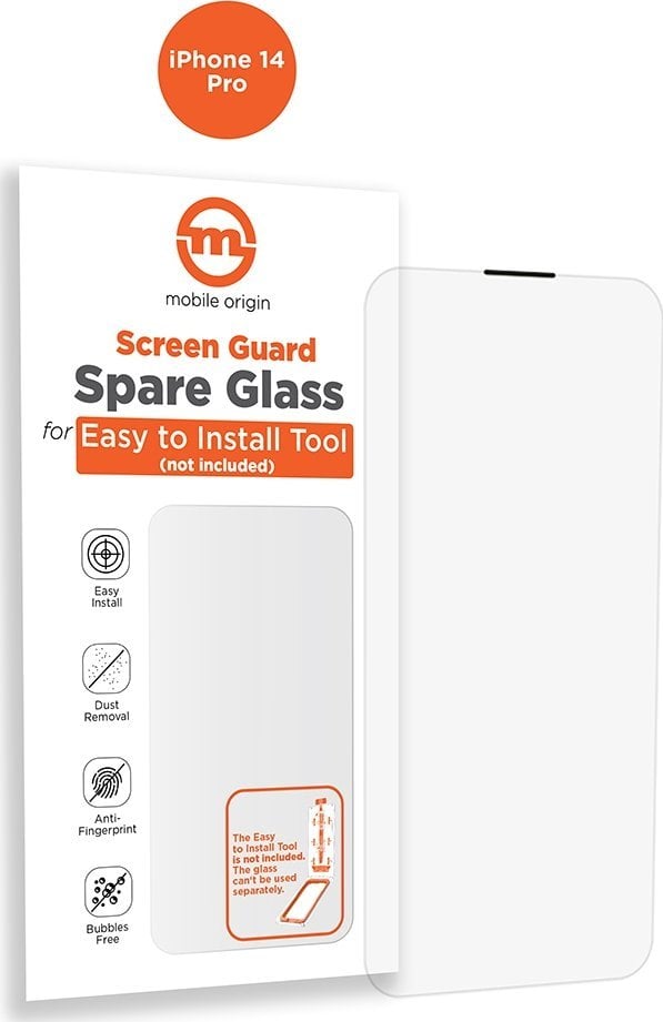 Mobile Origin Orange Screen Guard Spare Glass iPhone 14 Pro