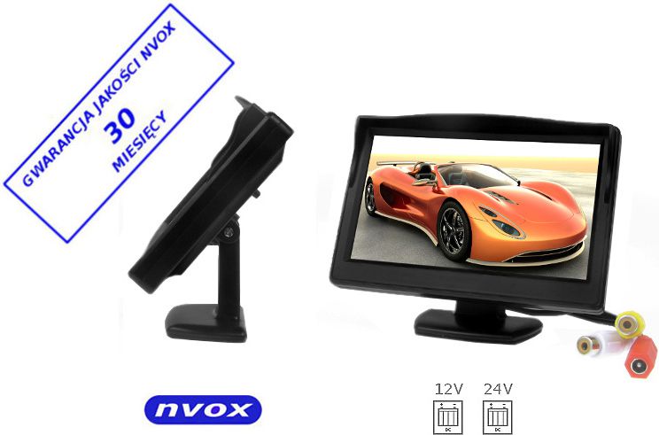Nvox Monitor LCD HM5002 5"