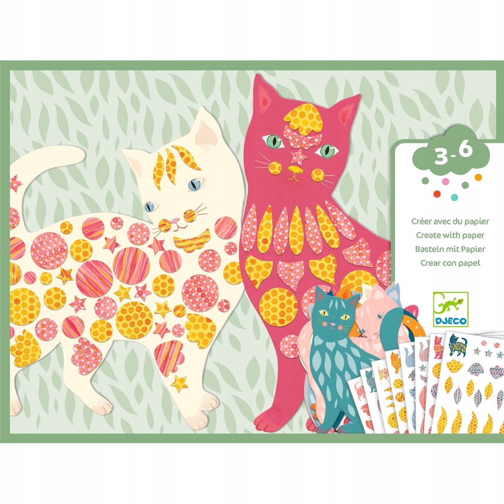 TOY CREATIVE KIT CUTE CATS DJ00079