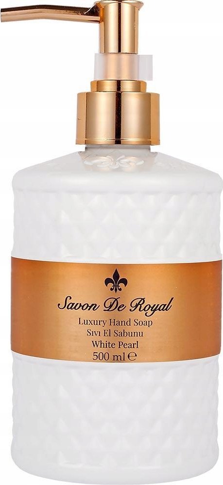 AKSAN SAVON DE ROYAL PEARL mydło w płynie WHITE, 500ml