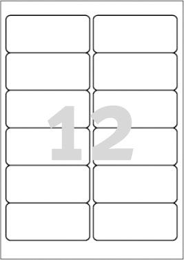 Avery Zweckform ETYK.ZF 4776 L+K 99,1X42,3 WODO.20 ARK. ETYKIETA - 4776-20