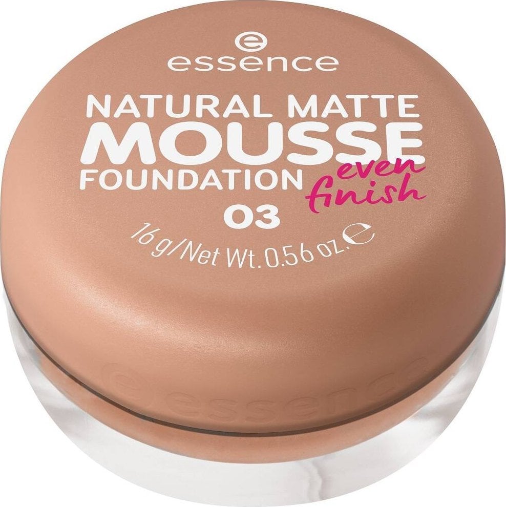 Essence Essence Natural Matte Mousse Foundation podkład do twarzy w musie 03 16g