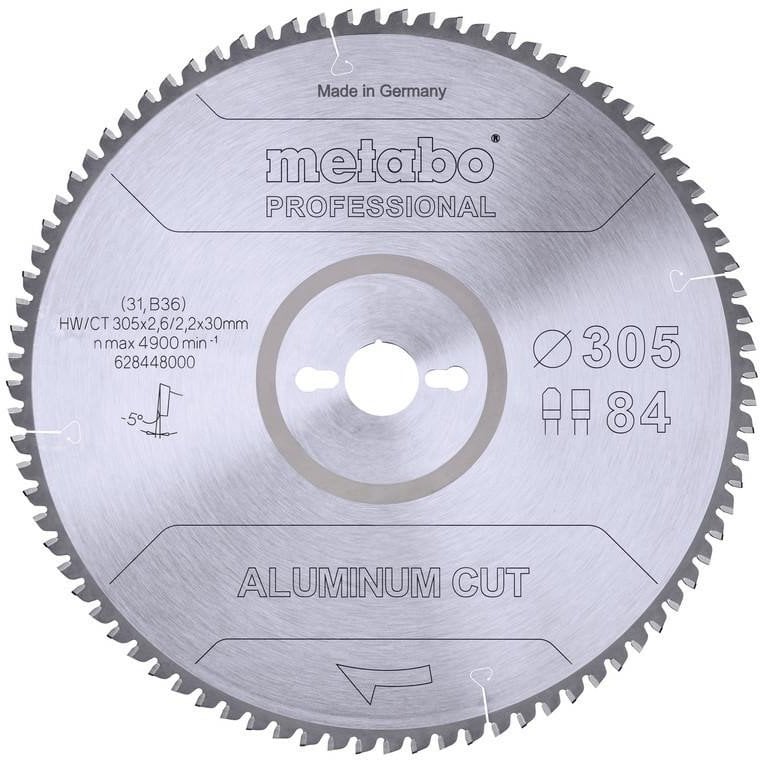 METABO PIŁA TARCZOWA FZ/TZ 305x30x84z ALUMINIUM CUT PROFESSIONAL