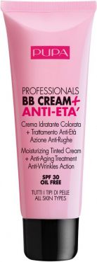 Pupa BB Cream + Anti Aging Krem BB z bazą pod makijaż 001 Nude 50ml