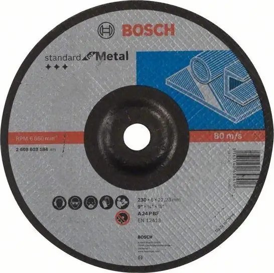 Bosch TARCZA FLEX 27 230x6,0x22,23 A 24 P BF BOSCH