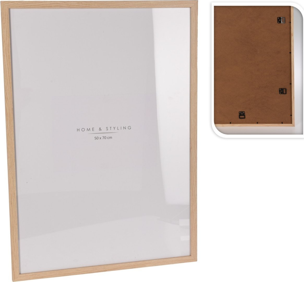 Ramka Ramka Na Zdjęcia Mdf 52,5x72,5cm Natur