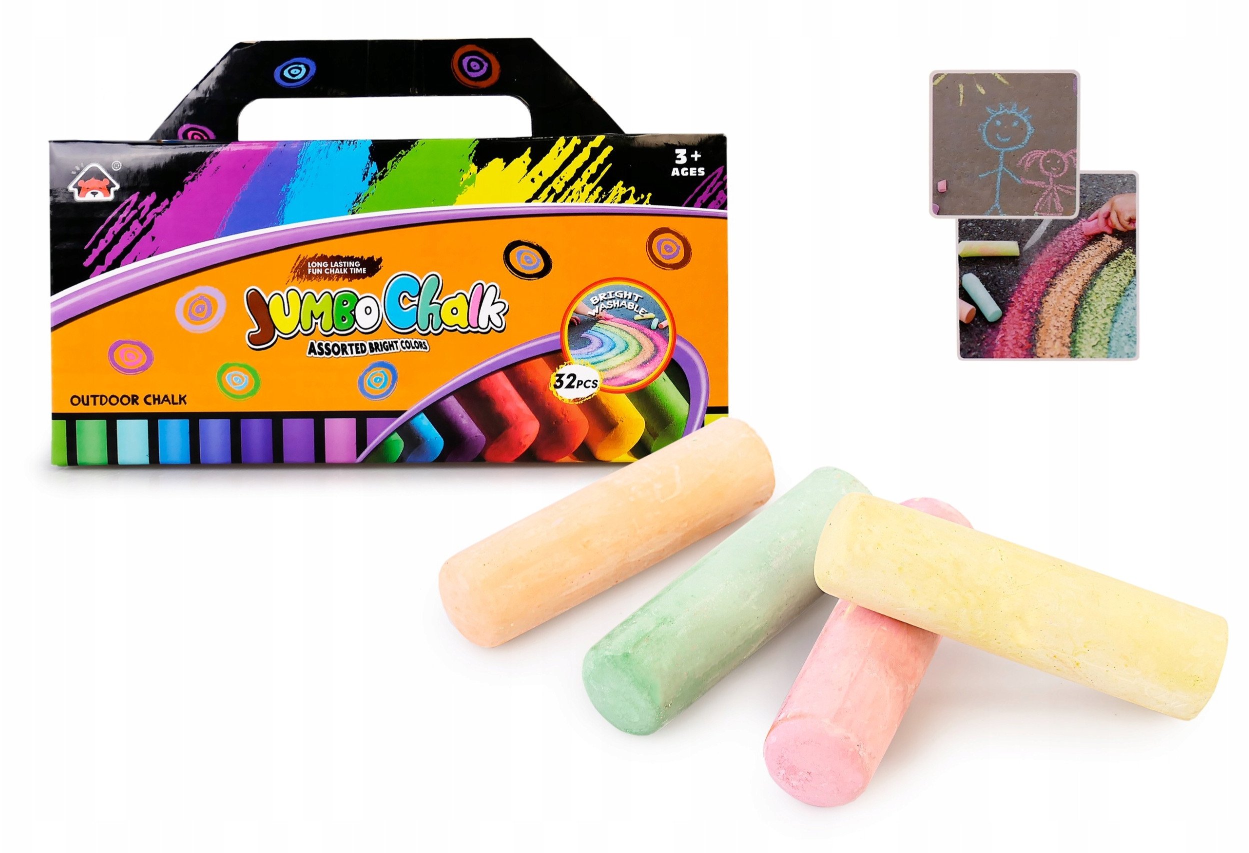 Kreda chodnikowa 32el