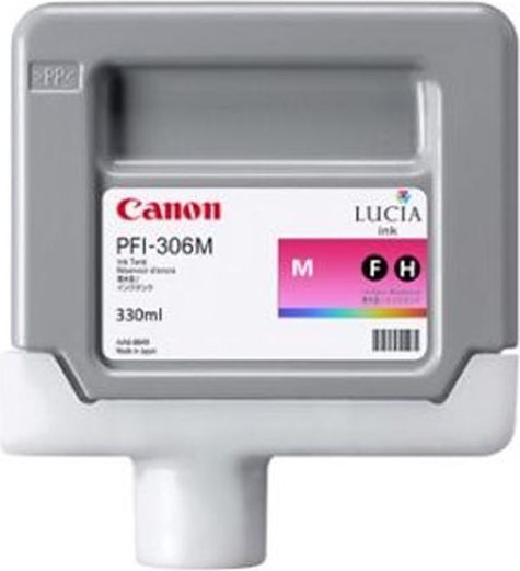 Tusz Canon oryginalny tusz PFI306M, magenta, 330ml (6659B001)