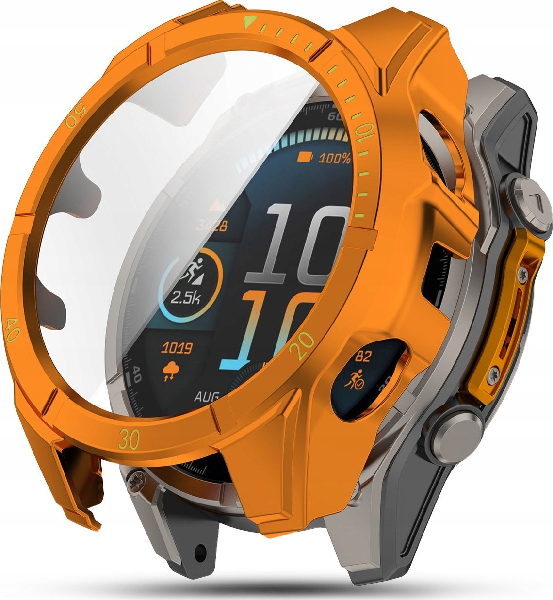 ETUI OCHRONNE 2w1 SZKŁO HARTOWANE do Garmin Fenix 8 - 51mm OCHRONA KOPERTY