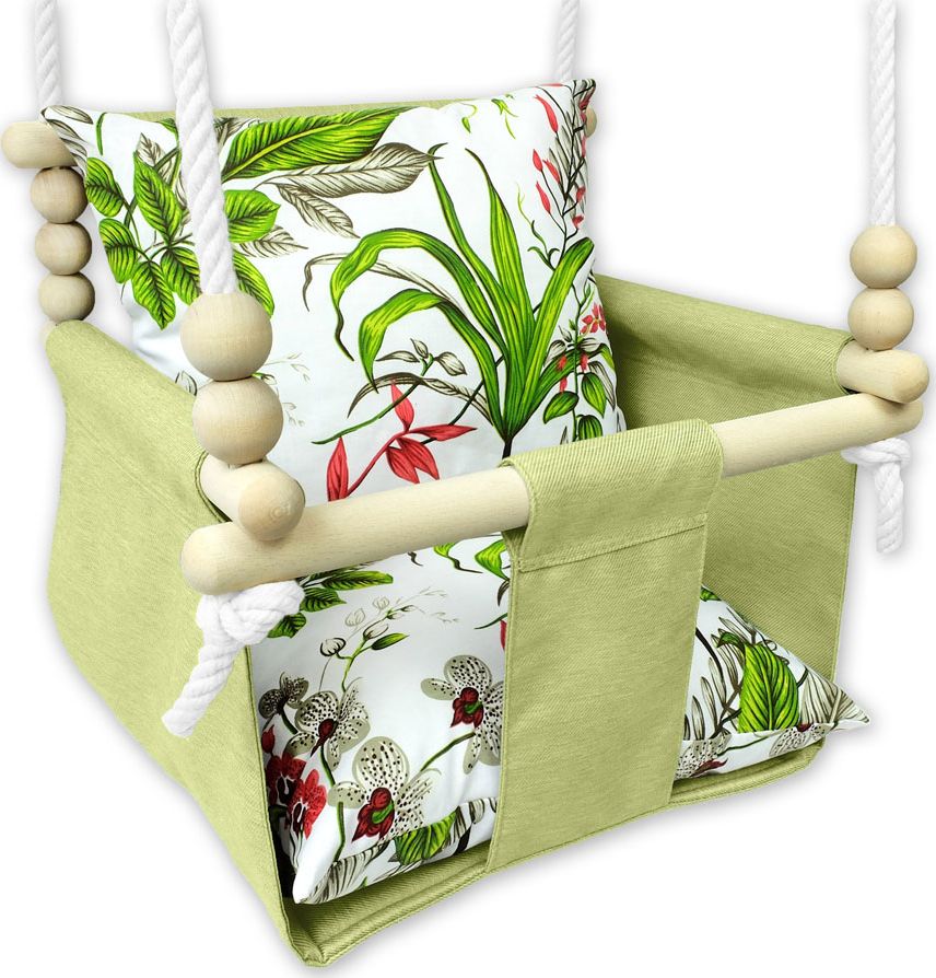 Huśtawka Elior Dziecięca huśtawka wodoodporna liście - Glofi