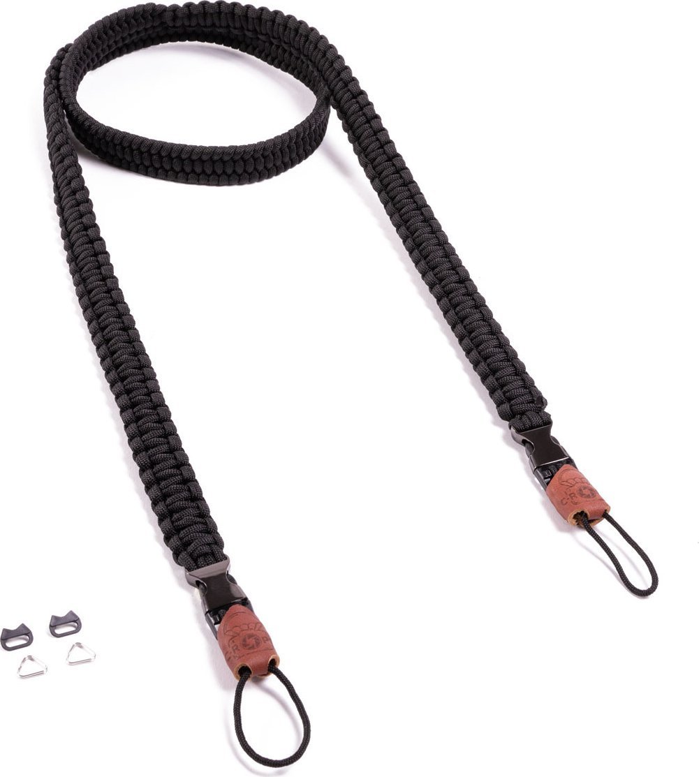 AutoTune C-ROPE Kameragurt Traveler aus Paracord 140cm Silent Black retail