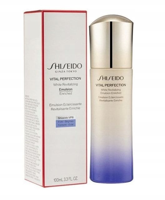 Shiseido, Vital Perfection, Revitalising, Emulsion, For Face, 100 ml For Women