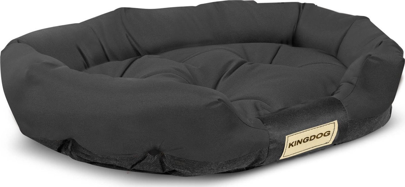 AIO Legowisko kojec owal 75 x 50 cm czarne Prestige