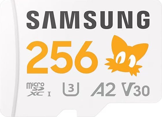 Karta Samsung Pro Plus Sonic The Hedgehog MicroSDXC 256 GB Class 10 UHS-I/U3 A2 V30 (MB-MD256SA/LC1)