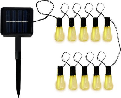 V-TAC Girlanda solarna ogrodowa 10 żarówek LED 3m