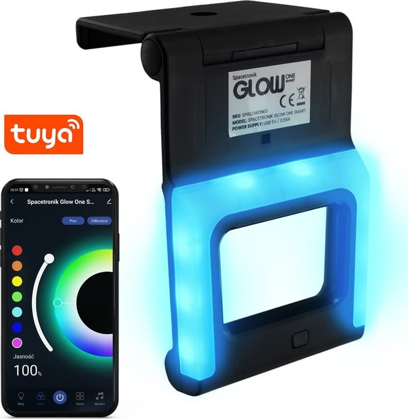 Spacetronik Podświetlenie monitora/TV Spacetronik Glow1 Smart