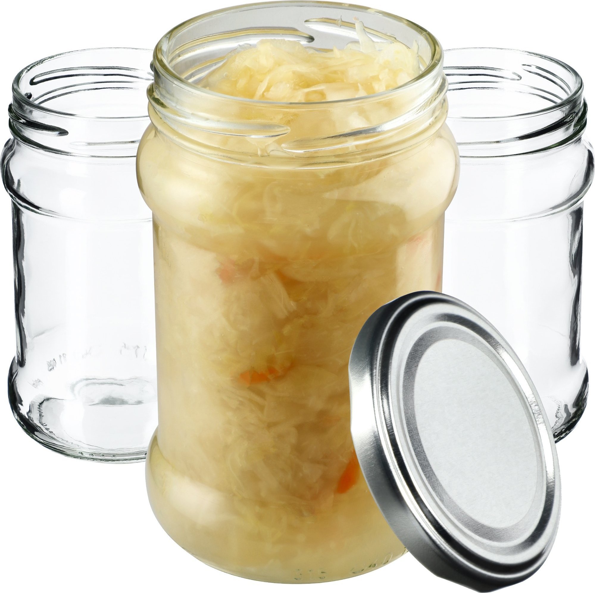 Kadax 10x Słoik 315ml + Zakrętka fi66 Na Przetwory Dżem