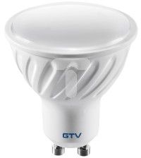 GTV Żarówka LED smd 2835 neutralna biała GU10 6W AC 220-240V 50-60Hz kąt świecenia 120st. 440lm 52mA (LD-PC6010-40)