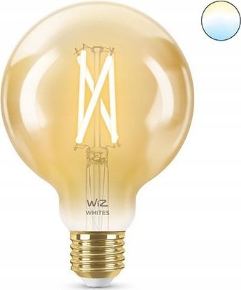 Signify WiZ Filament 50W E27 Globeform G95 Amber Einzelpack.