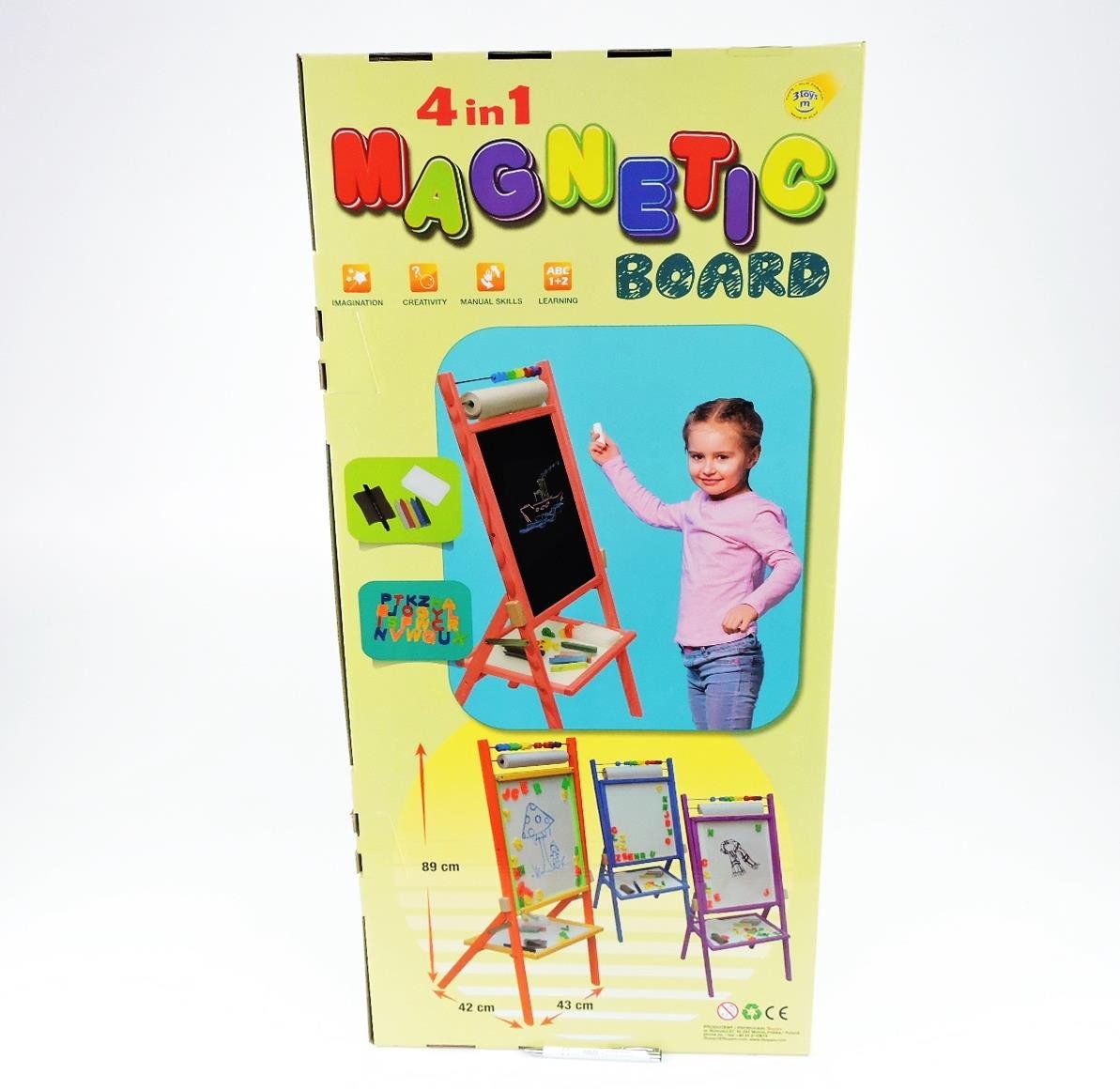 AST. TABLICA drew. 94x44 magn. 4w1 LICZ. PAP. kart