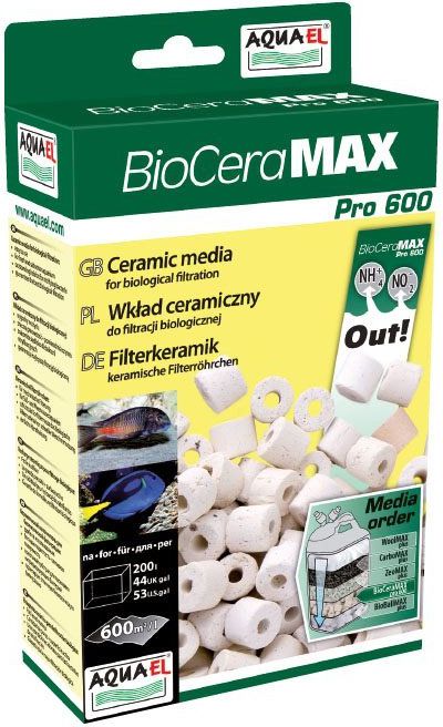Aquael WKŁAD BIOCERAMAX 600 1L