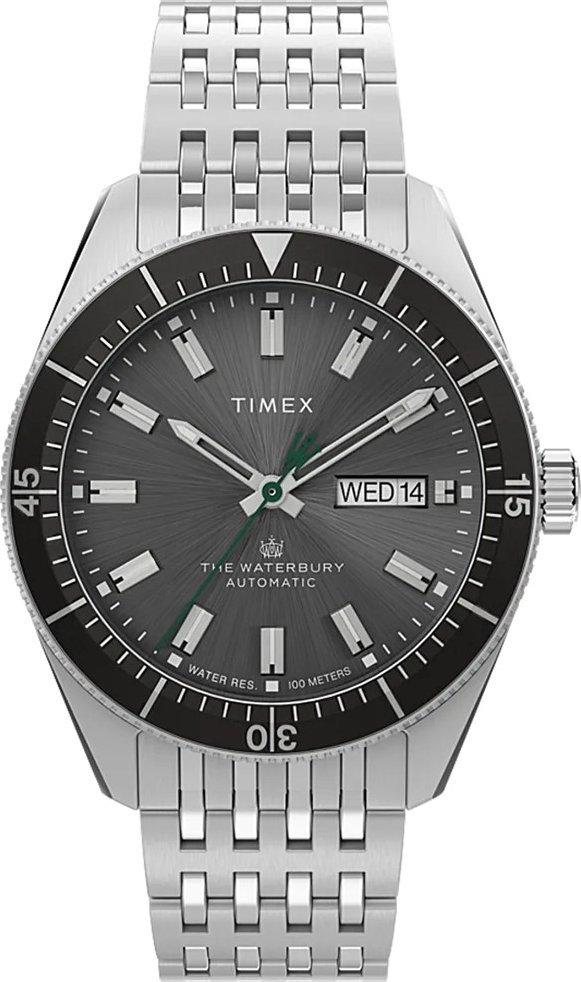 Zegarek Timex Zegarek męski Timex TW2V24900 srebrny