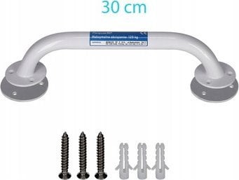 Mobilex Poręcz, uchwyt łazienkowy metalowy 30cm