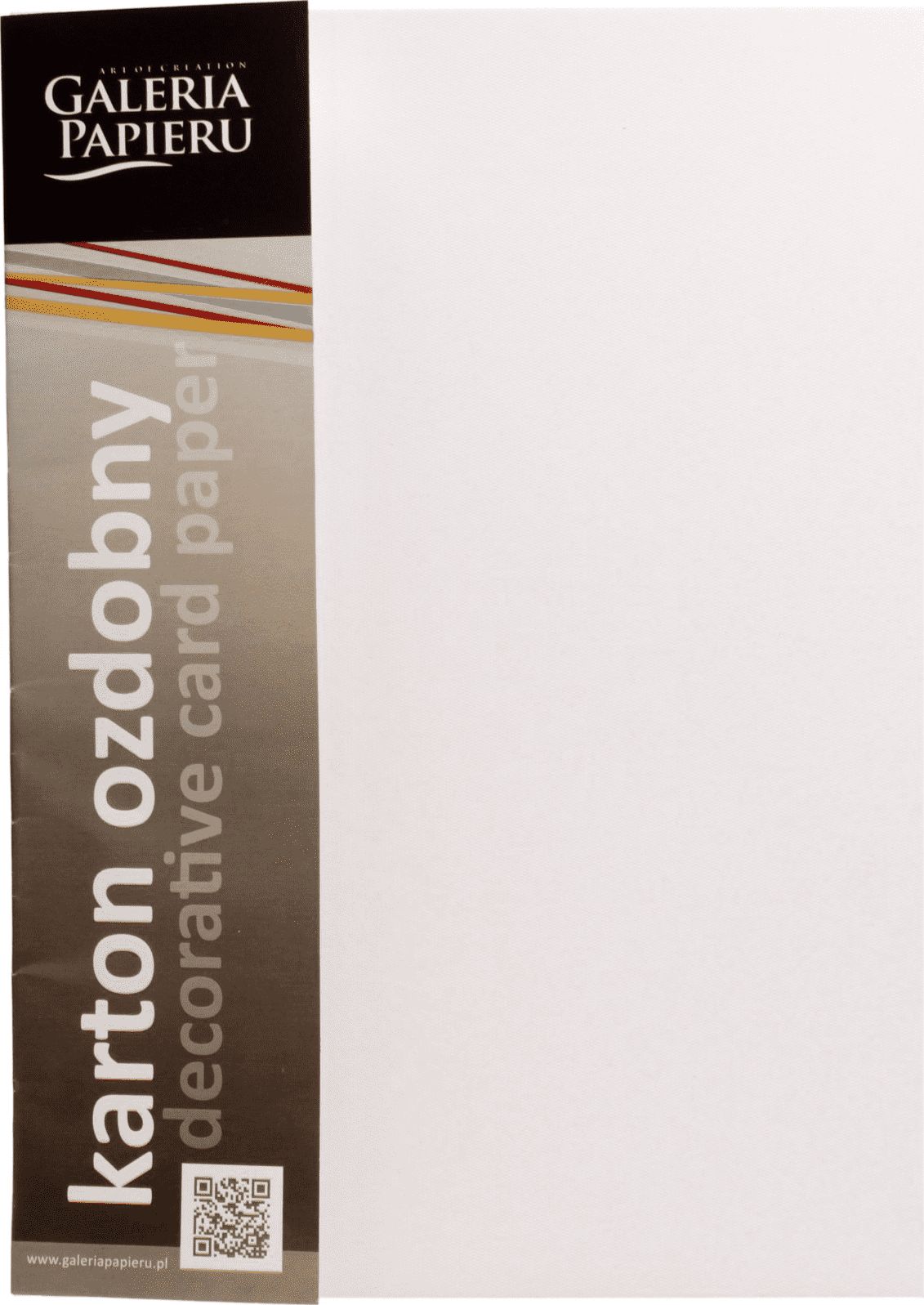 Argo Papier Karton Ozdobny A4 Floryda Standard Biały 20k