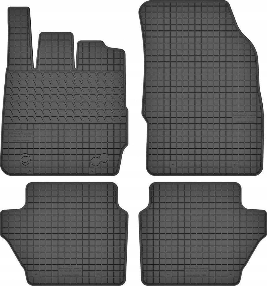 MotoHobby Ford Fiesta 7 Dywaniki gumowe PREMIUM stopery