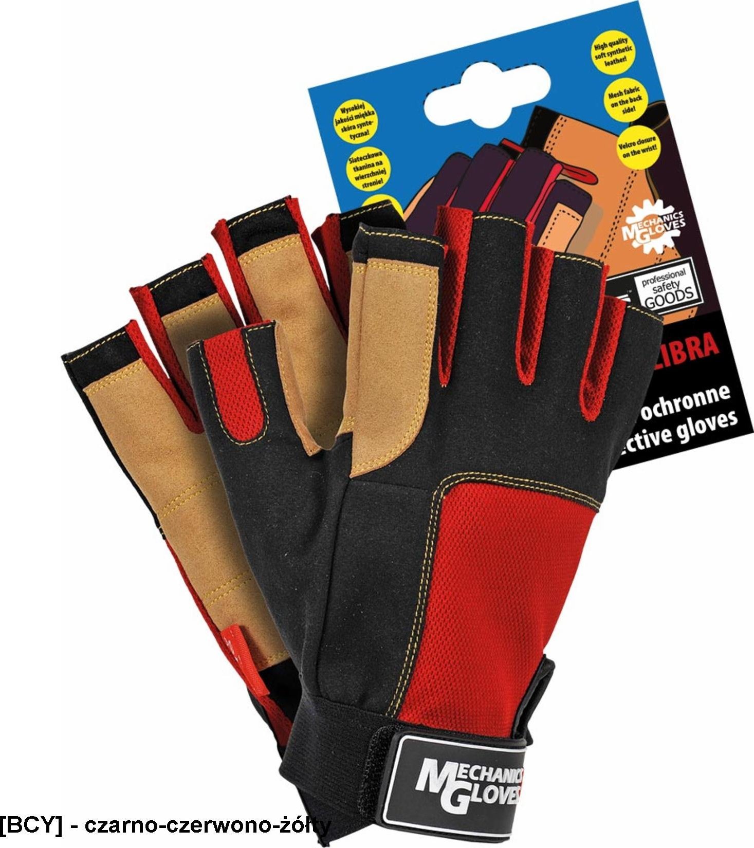 R.E.I.S. RMC-LIBRA - rękawice ochronne - rozmiar: L